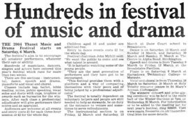 2004 Festival Newspaper article
