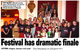 2005 Festival Newspaper article